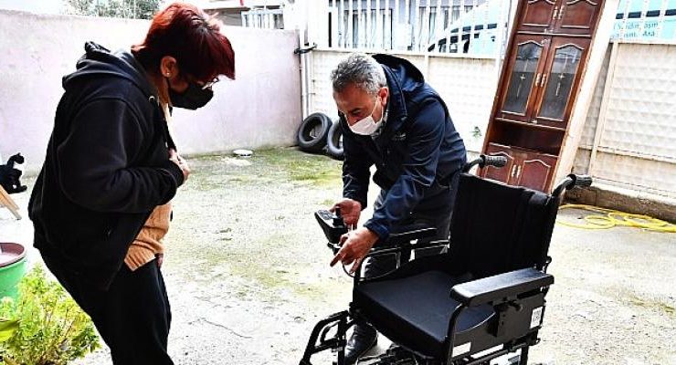 İzmir Büyükşehir Belediyesi’nden engelli yurttaşlara destek