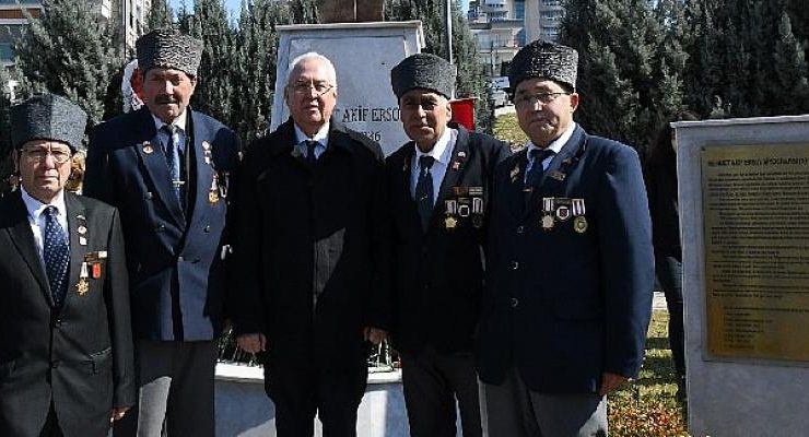 Karabağlar İstiklal Marşı’nın 101. yılını kutladı