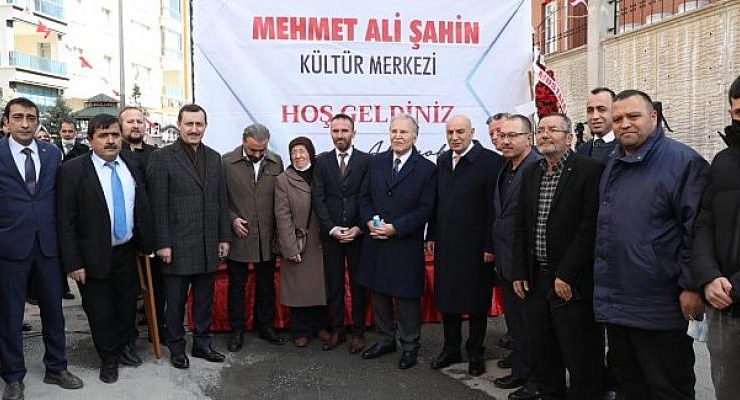 Mehmet Ali Şahin Kültür Merkezi Keçiören’de Açıldı