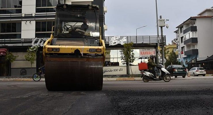 Torbalı Belediyesi asfalt seferberliği
