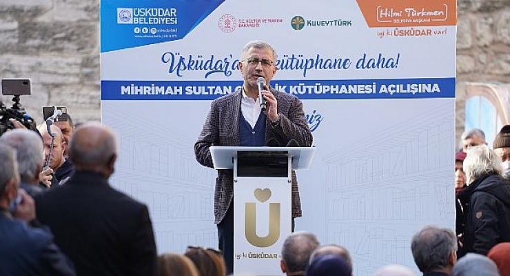 Üsküdar Belediyesi İstanbul’a 50 Bin Kitap Daha Kazandırdı