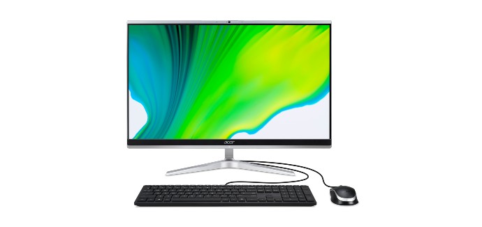 Güçlü performans ve şık tasarım, Acer Aspire C24 hepsi bir arada bilgisayarda buluştu