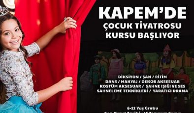 Kapem’de Çocuklar İçin Açılacak Olan Tiyatro ve Yaratıcı Drama Kursu İçin Kayıtlar Başladı