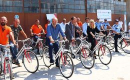 Çiftlikköy Belediyesi’nde Yeşil Pedal Projesi Başladı