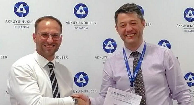 Akkuyu NGS, Dünya Nükleer Operatörler Birliği Destek Mı̇syonunu Kabul Ettı̇