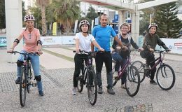 Antalya Büyükşehir Temel Bisiklet Sürüş Eğitimi veriyor